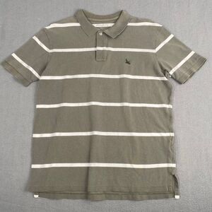 Eddie Bauer Polo Shirt Men's Size L Short Sleeve Green Casual 100% Cotton